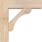 Ekena Millwork Legacy Block Smooth Bracket w/ Offset Brace, Douglas Fir, 5 1/2"W x 18"D x 18"H BKT0604X18X18LEC05SDF - alternate 2